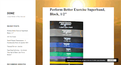 Desktop Screenshot of domz.org